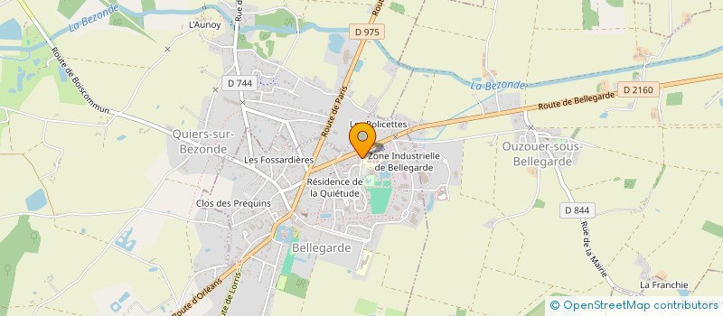 localisation de l'entreprise AR MEN à BELLEGARDE