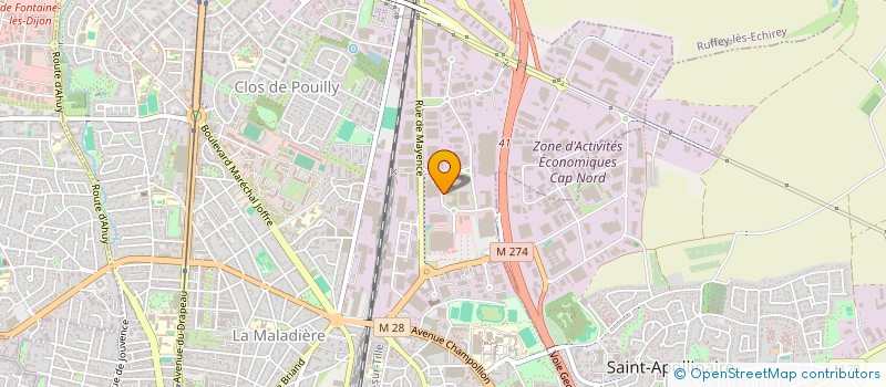 localisation de l'entreprise AR MEN  BRESSEY-SUR-TILLE