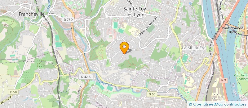 localisation de l'entreprise AR-MEN  SAINTE-FOY-LES-LYON