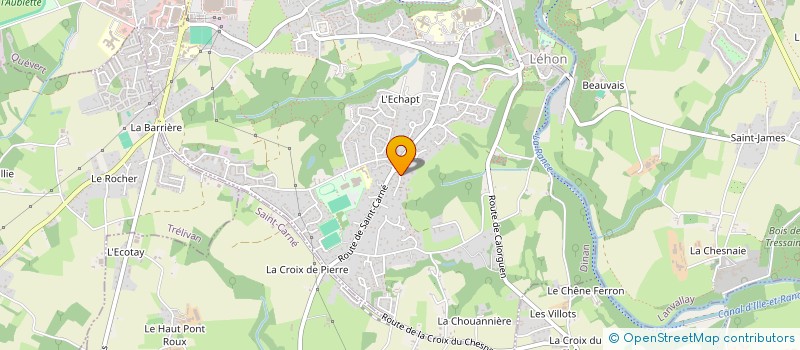 localisation de l'entreprise AR MEN ELECTRICITE CHAUFFAGE à DINAN