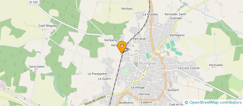 localisation de l'entreprise AR MEN EXPERTISES  PLUVIGNER