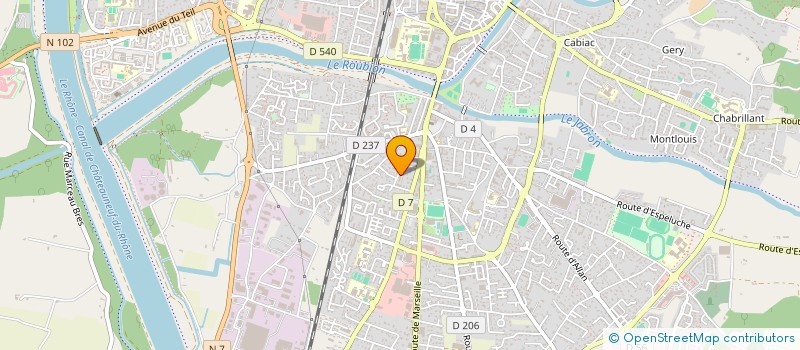 localisation de l'entreprise AR MENUISERIE à MONTELIMAR