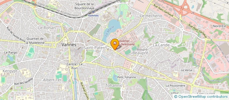 localisation de l'entreprise AR MEZ à VANNES