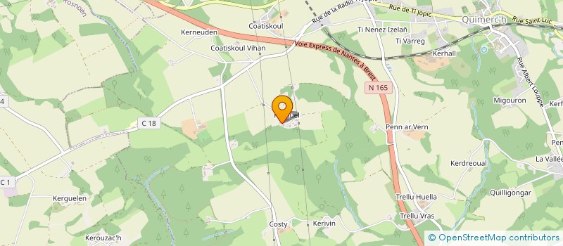 localisation de l'entreprise AR MOIGN IMMOBILIER  PONT-DE-BUIS-LES-QUIMERCH