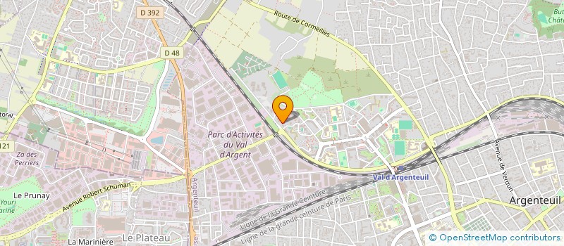 localisation de l'entreprise AR MOOVING VTC  ARGENTEUIL