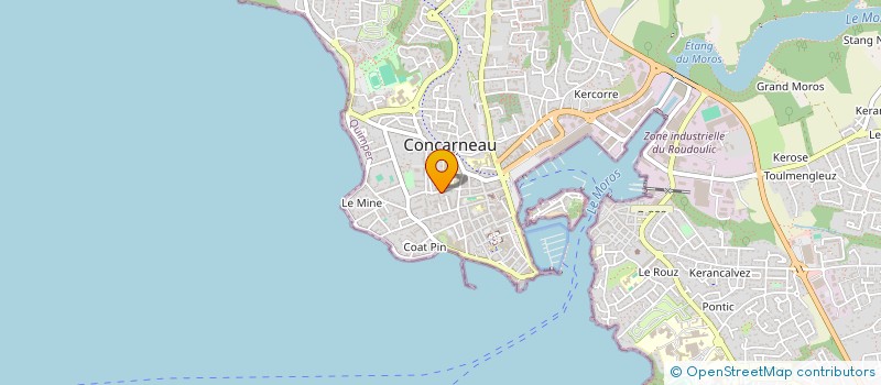 localisation de l'entreprise AR MOR  CONCARNEAU