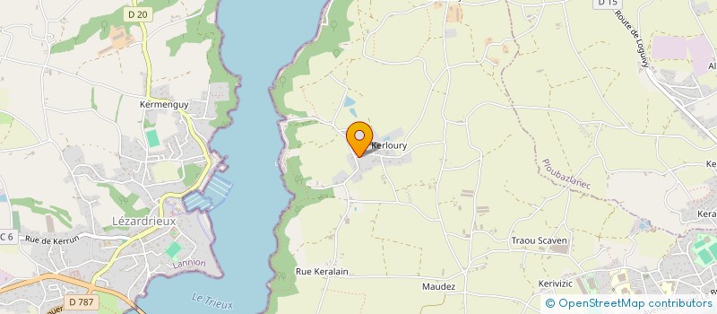 localisation de l'entreprise AR MOR BRAZ  PAIMPOL