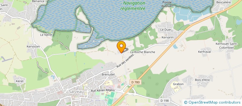 localisation de l'entreprise AR MOR CAPITAL  SARZEAU