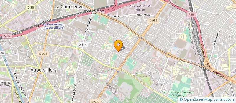 localisation de l'entreprise AR MULTISERVICES à AUBERVILLIERS