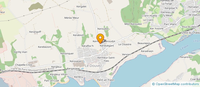 localisation de l'entreprise AR NATIL  GUIPAVAS