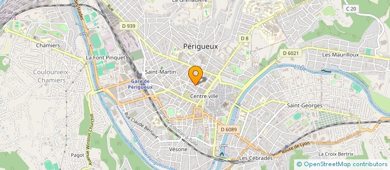 localisation de l'entreprise AR&NO à PERIGUEUX