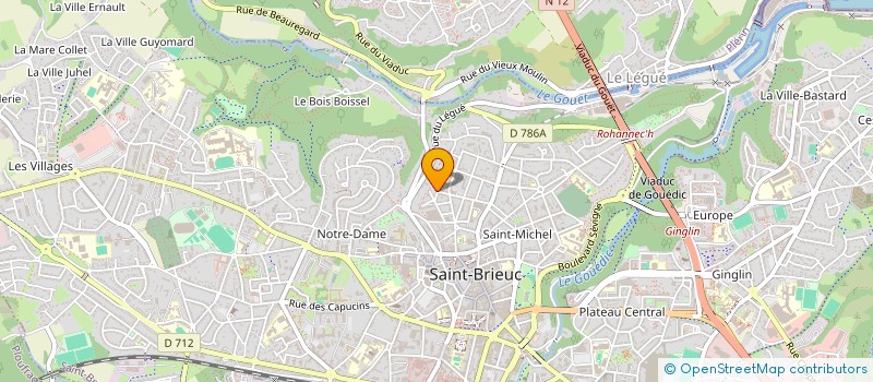 localisation de l'entreprise AR PADUSTED à SAINT-BRIEUC