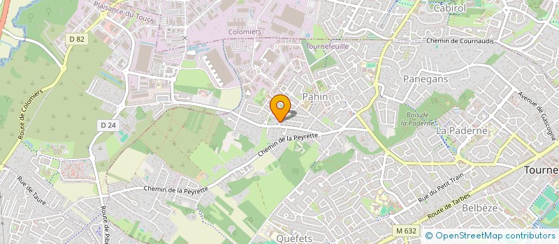 localisation de l'entreprise AR PERENNITE  TOURNEFEUILLE