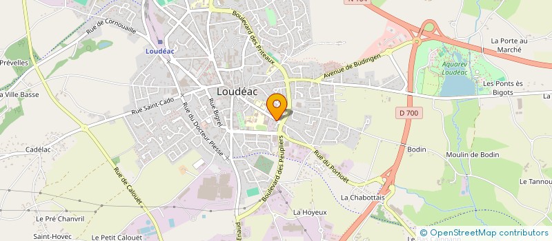 localisation de l'entreprise AR PLANEDENN à LOUDEAC