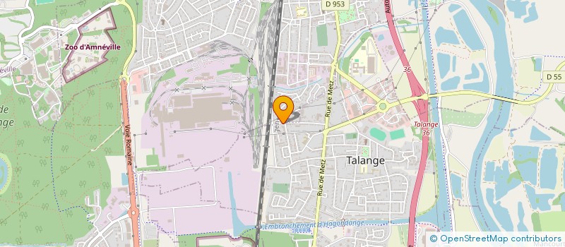 localisation de l'entreprise AR PLATRE  TALANGE