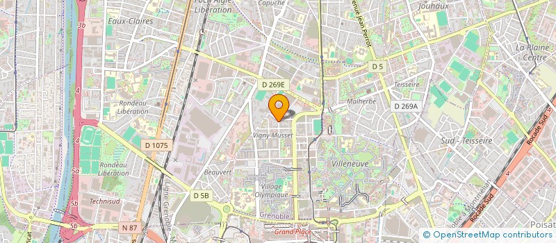 localisation de l'entreprise AR PRALOGNAN PETIT CHAMOIS 22  GRENOBLE