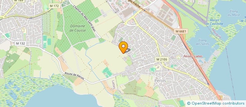 localisation de l'entreprise AR PROMOTION à LATTES