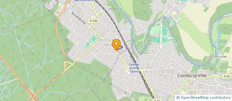 localisation de l'entreprise AR&RA  QUINCY-SOUS-SENART