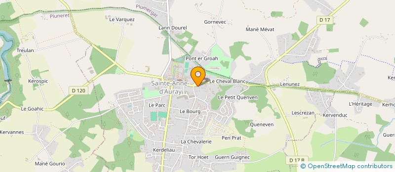 localisation de l'entreprise AR REDERIEN  SAINTE-ANNE-D'AURAY