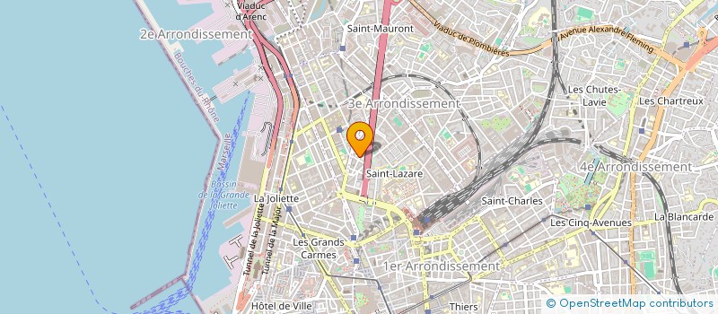 localisation de l'entreprise AR RENOV à MARSEILLE