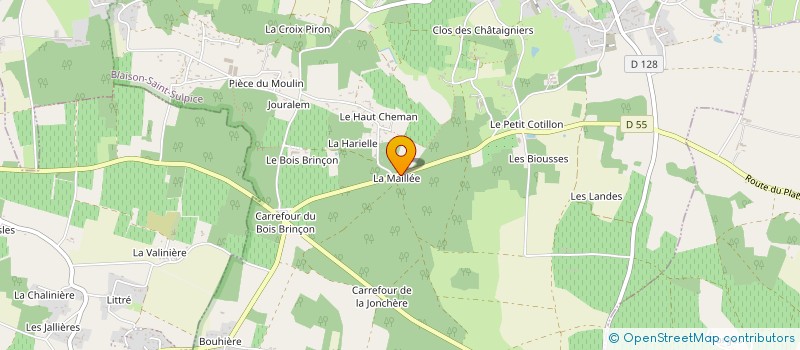 localisation de l'entreprise AR RENOV  BLAISON-SAINT-SULPICE