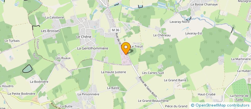 localisation de l'entreprise AR SAV HEOL  SAINT-ROCH