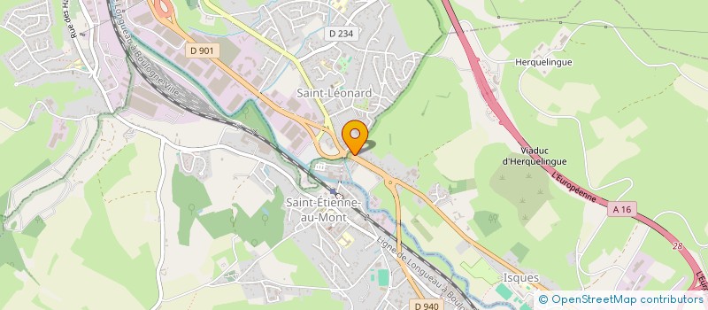 localisation de l'entreprise AR'SCENE DANSE  ISQUES