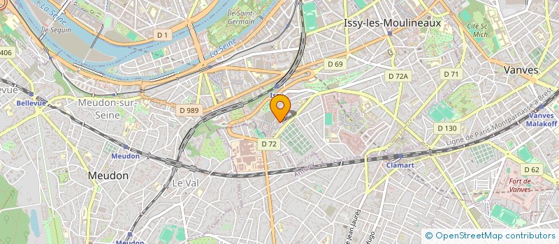 localisation de l'entreprise AR-SEG à ISSY-LES-MOULINEAUX