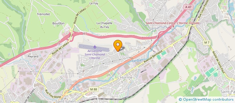 localisation de l'entreprise AR STUDIO  L'HORME