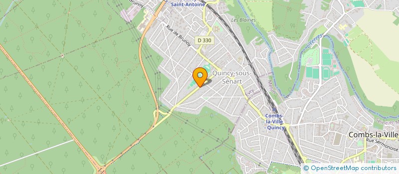 localisation de l'entreprise AR SUTRAL  QUINCY-SOUS-SENART