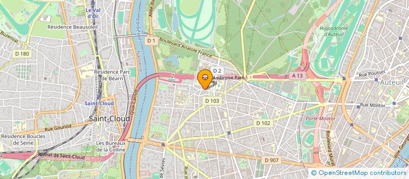 localisation de l'entreprise AR-T à BOULOGNE-BILLANCOURT