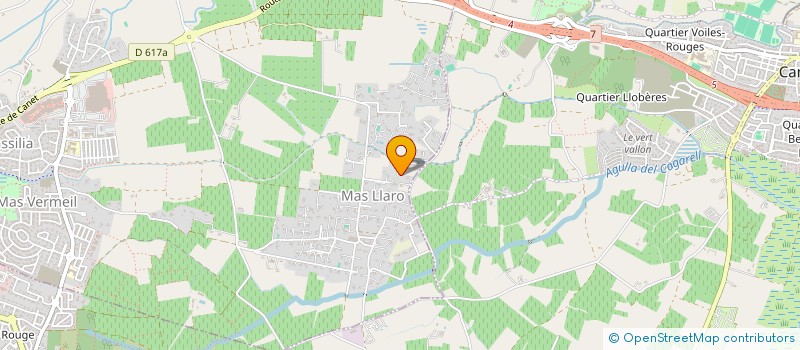 localisation de l'entreprise AR(T)CHITECTURE  PERPIGNAN