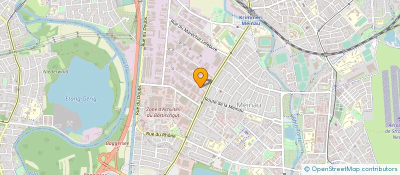 localisation de l'entreprise AR'T PIERRES à STRASBOURG