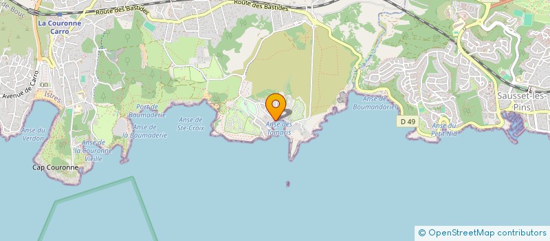 localisation de l'entreprise AR TAMARIS  MARTIGUES