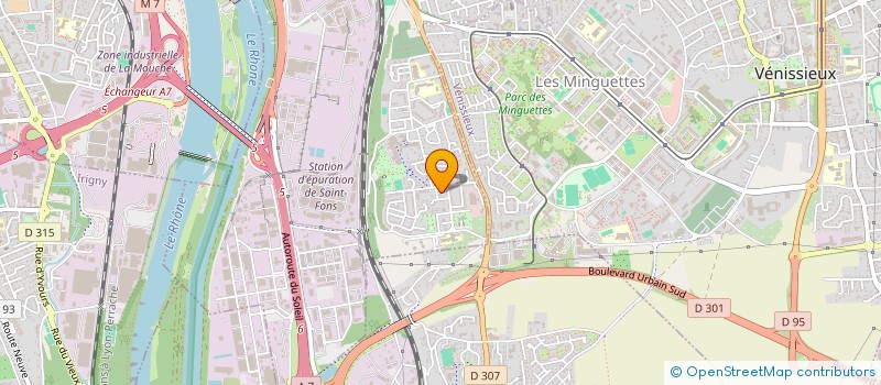 localisation de l'entreprise AR TAXI à SAINT-FONS