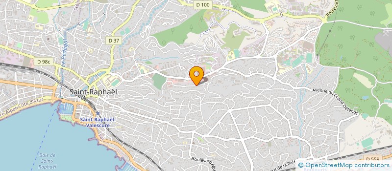 localisation de l'entreprise AR TE CO SARL à SAINT-RAPHAEL