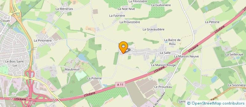 localisation de l'entreprise AR TEAM à CARQUEFOU