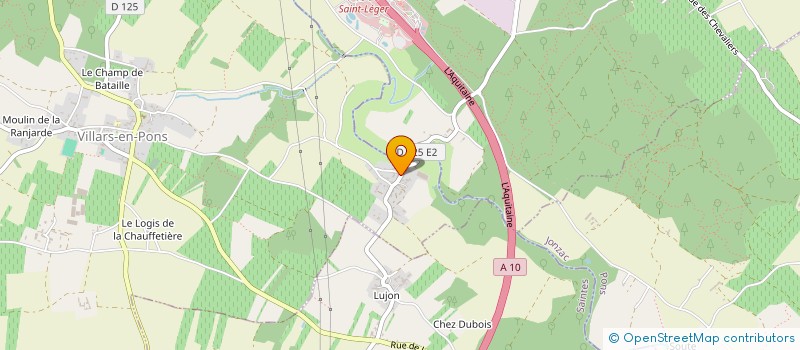 localisation de l'entreprise AR-TECH CVC  VILLARS-EN-PONS