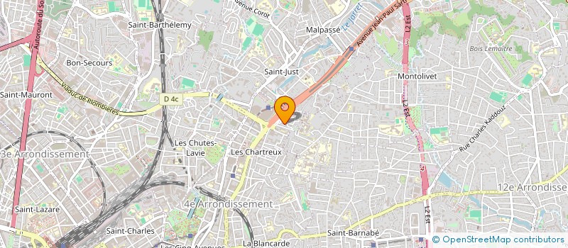 localisation de l'entreprise AR'TFOLA à MARSEILLE
