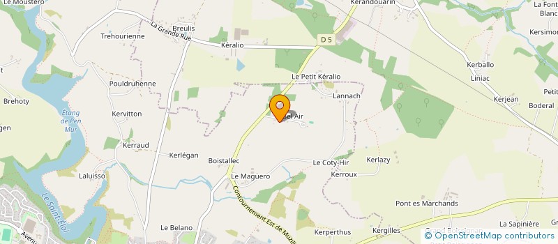 localisation de l'entreprise AR TIZAN LE POUVOIR DES FLEURS à MUZILLAC