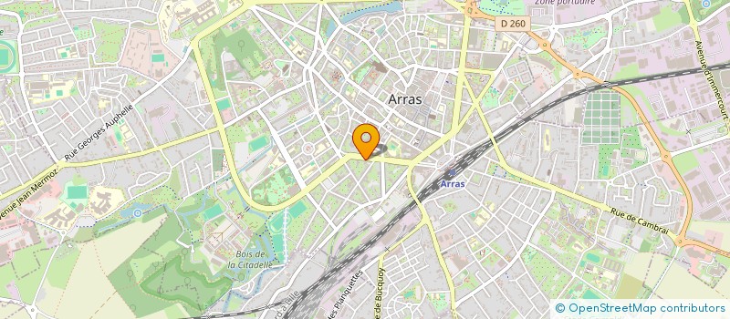 localisation de l'entreprise AR'TOIT 2 GENERATIONS à ARRAS