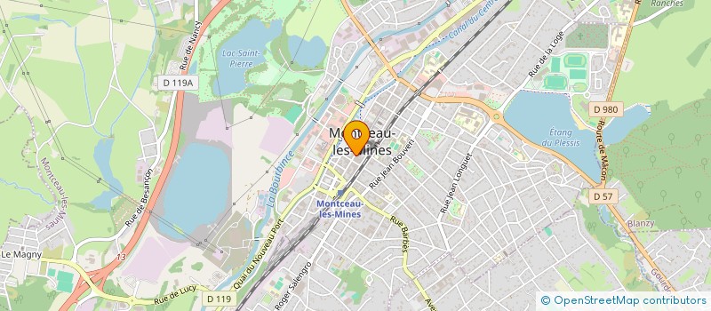 localisation de l'entreprise AR TRANS à MONTCEAU-LES-MINES