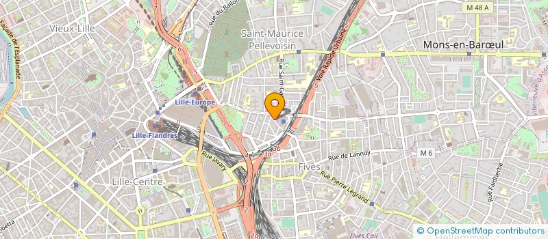 localisation de l'entreprise AR-TRANSPORT à LILLE