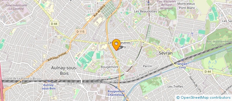 localisation de l'entreprise AR TRANSPORT à SEVRAN