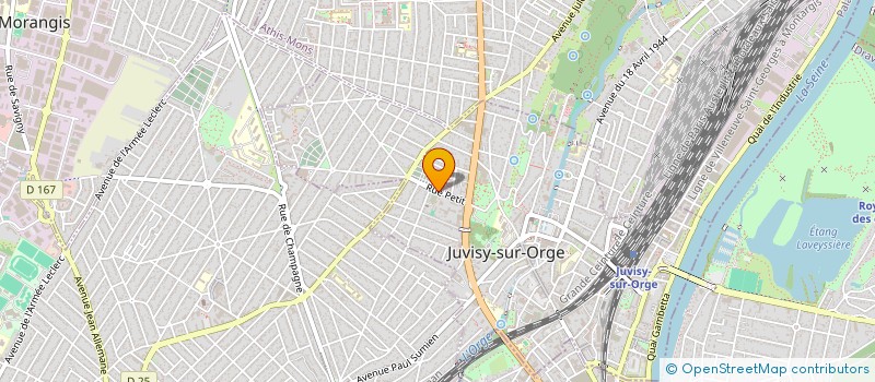 localisation de l'entreprise AR TRANSPORT à JUVISY SUR ORGE