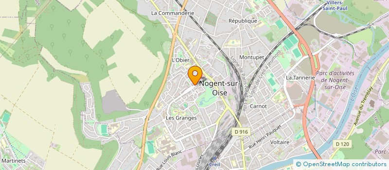localisation de l'entreprise AR TRANSPORTS à NOGENT-SUR-OISE