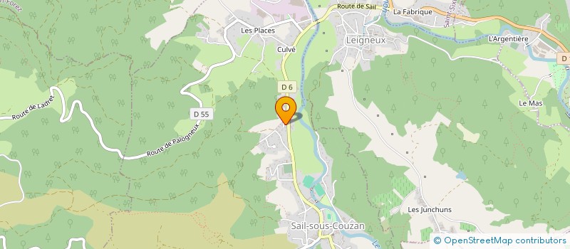 localisation de l'entreprise AR.TRI.MEN  SAIL-SOUS-COUZAN