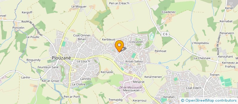 localisation de l'entreprise AR VAG SANT BUDOK (AVSB)  PORSPODER