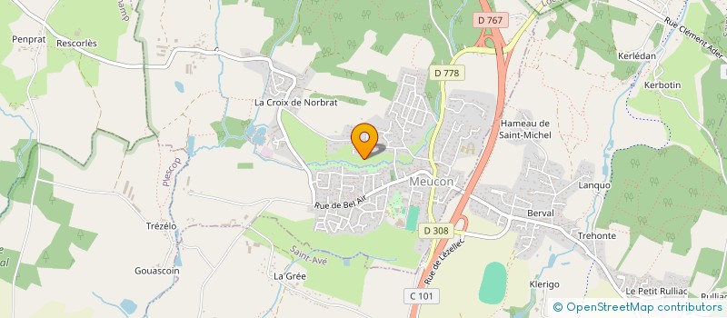 localisation de l'entreprise AR VENET  PLESCOP