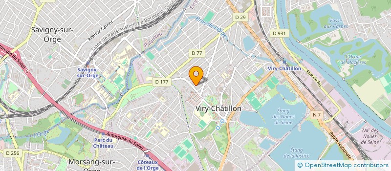 localisation de l'entreprise AR WEALTH MANAGEMENT à VIRY-CHATILLON